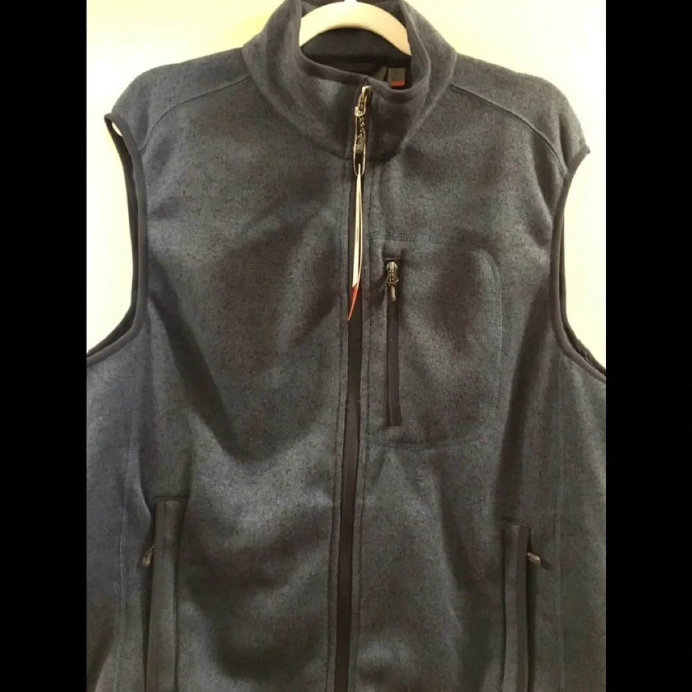 Free Country Men's Heather Indigo Blue 07.